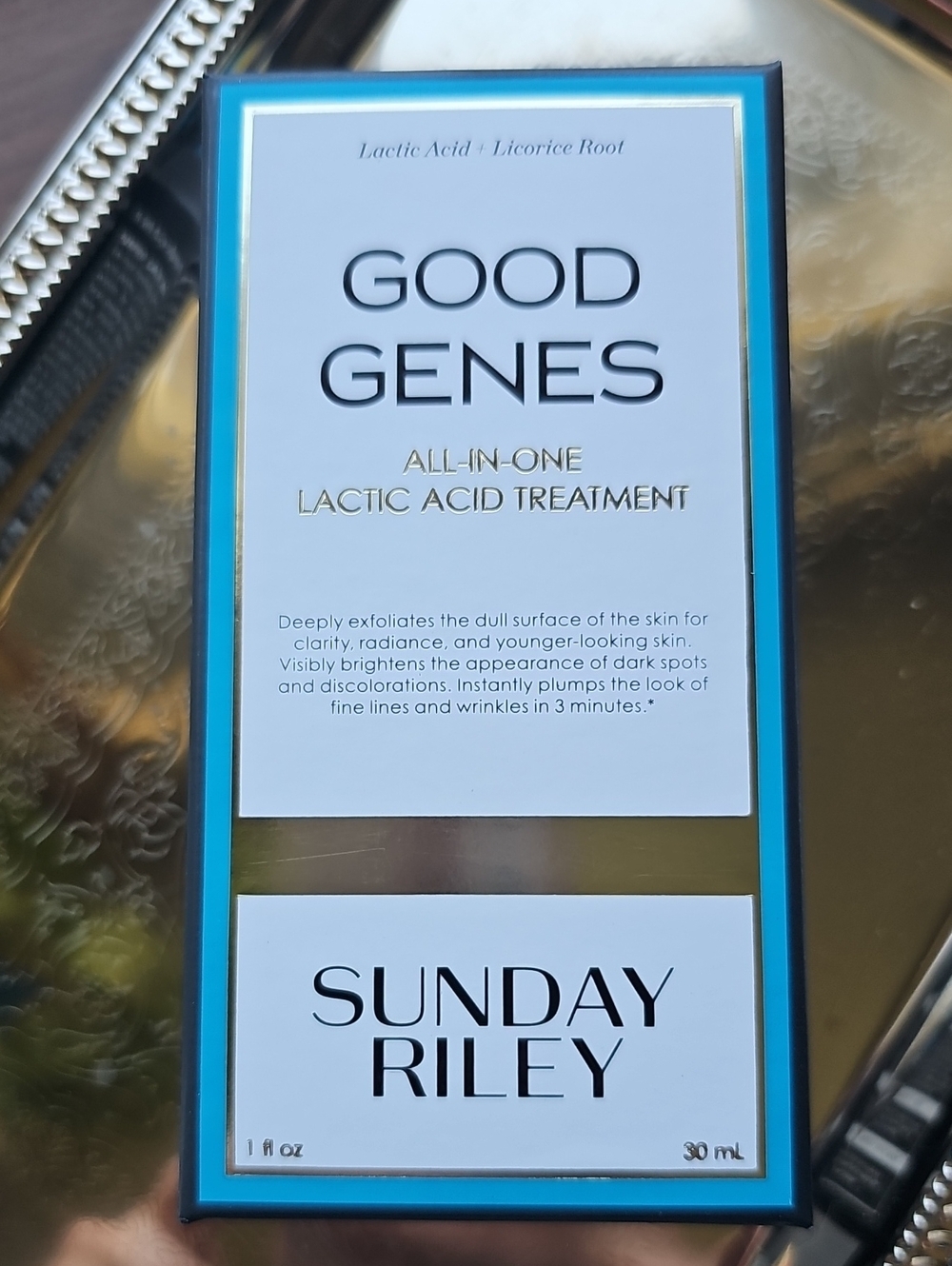 NIB Sunday Riley Good Genes Lactic Acid Treatment 1 Fl Oz. Sealed
